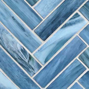 Agate 1 x 4 Herringbone / Color - Umbria Silk