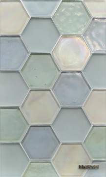 Flux Hex Blend - Cayman Blue Pearl, Clear Pear, Clear Silk, Crystal Pearl