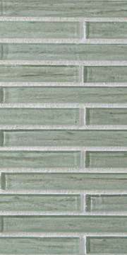 Mizumi ½ x 4 Brick / Color - Sea Blue Natural