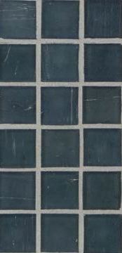 Mizumi 1 x 1 Mosaic / Color - English Blue Silk