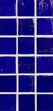 Mizumi 1 x 1 Mosaic / Color - Murano Blue Natural