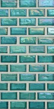Mizumi ½ x 1 Mini Brick / Color - Kentucky Blue Pearl