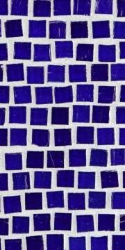 Mizumi Pompeii (½ x ½) / Color - Murano Blue Natural