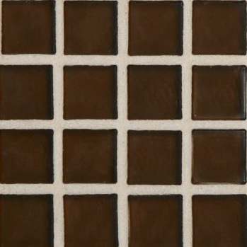 Old Fashioned 1 x 1 Mosaic / Color - Bancha Silk