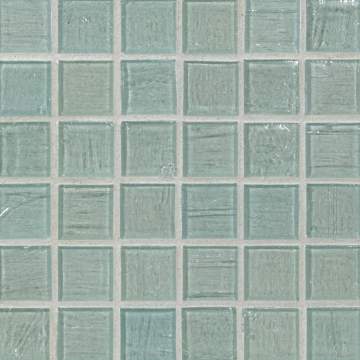 Mizumi 1 x 1 Mosaic / Color - Sea Blue Natural